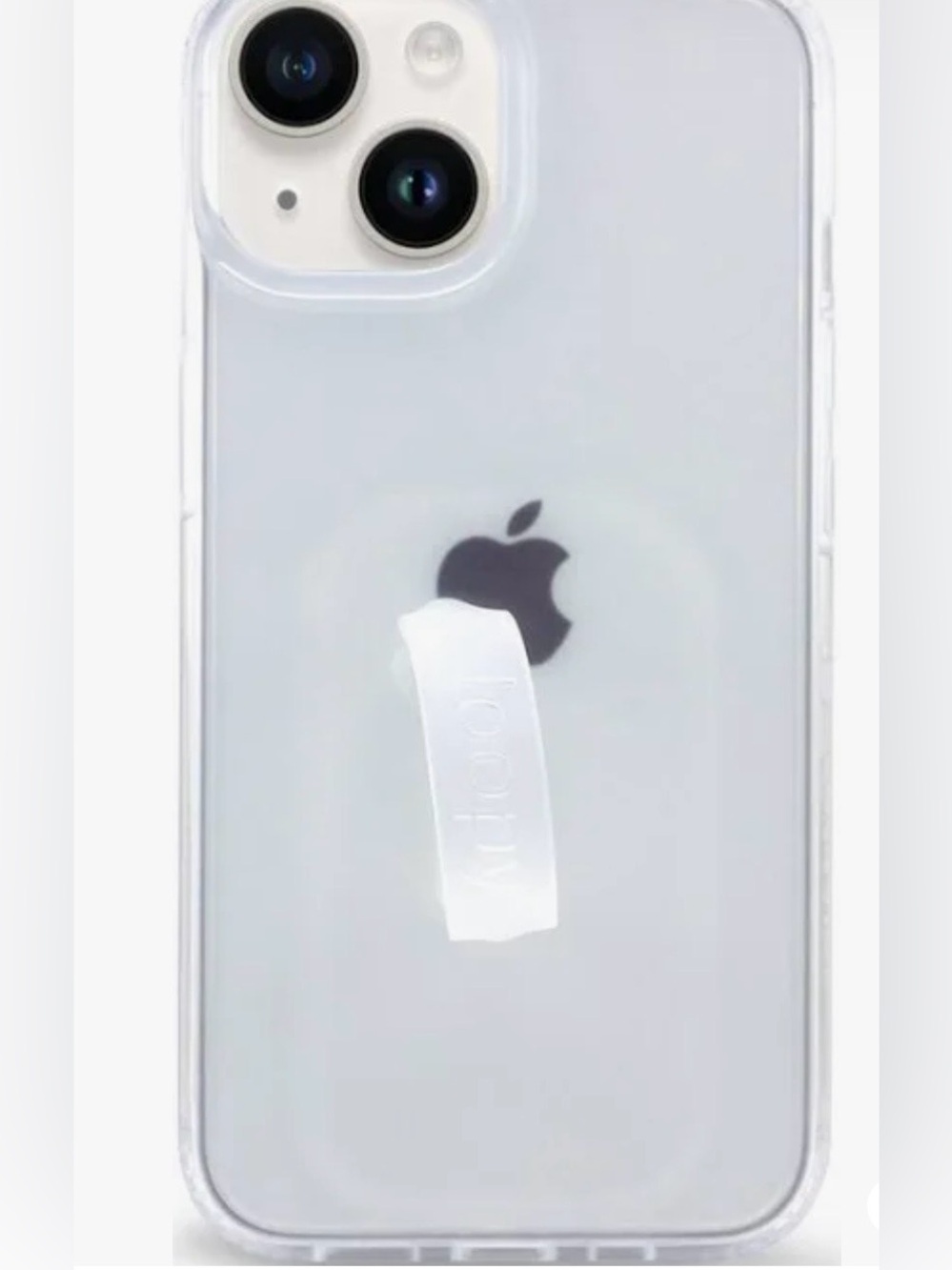 Loopy iPhone 13 (6.1” screen) Case in Matte Clear